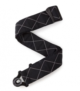 D'Addario 50Bal02 Auto Lock Guitar Strap Tracolla Black