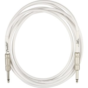 Fender Juanes 10' Instrument Cable Luna White Mt 3