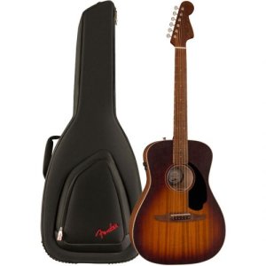 Fender Newporter Special Pau Ferro Fingerboard Black Pickguard Honey Burst Gig