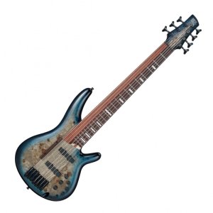Ibanez SRAS7 Basso 7 Corde Cosmic Blue Starburst