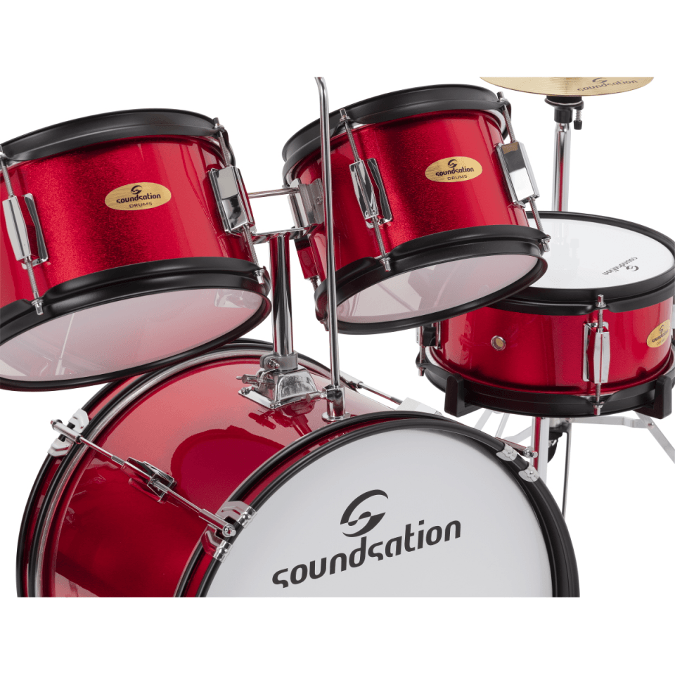 Soundsation Jdk100Mr Batteria Junior 5 Pz Metallic Red