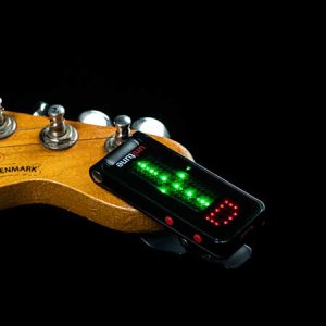 Tc Electronic Unitone Clip Black Accordatore per Chitarra Basso e Ukulele