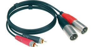 Klotz Atcm0200 2 X Rca Dorato 2x Xlr Amphenol Mt2