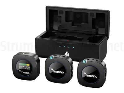 Maono Sistema a Doppio Microfono Wireless
