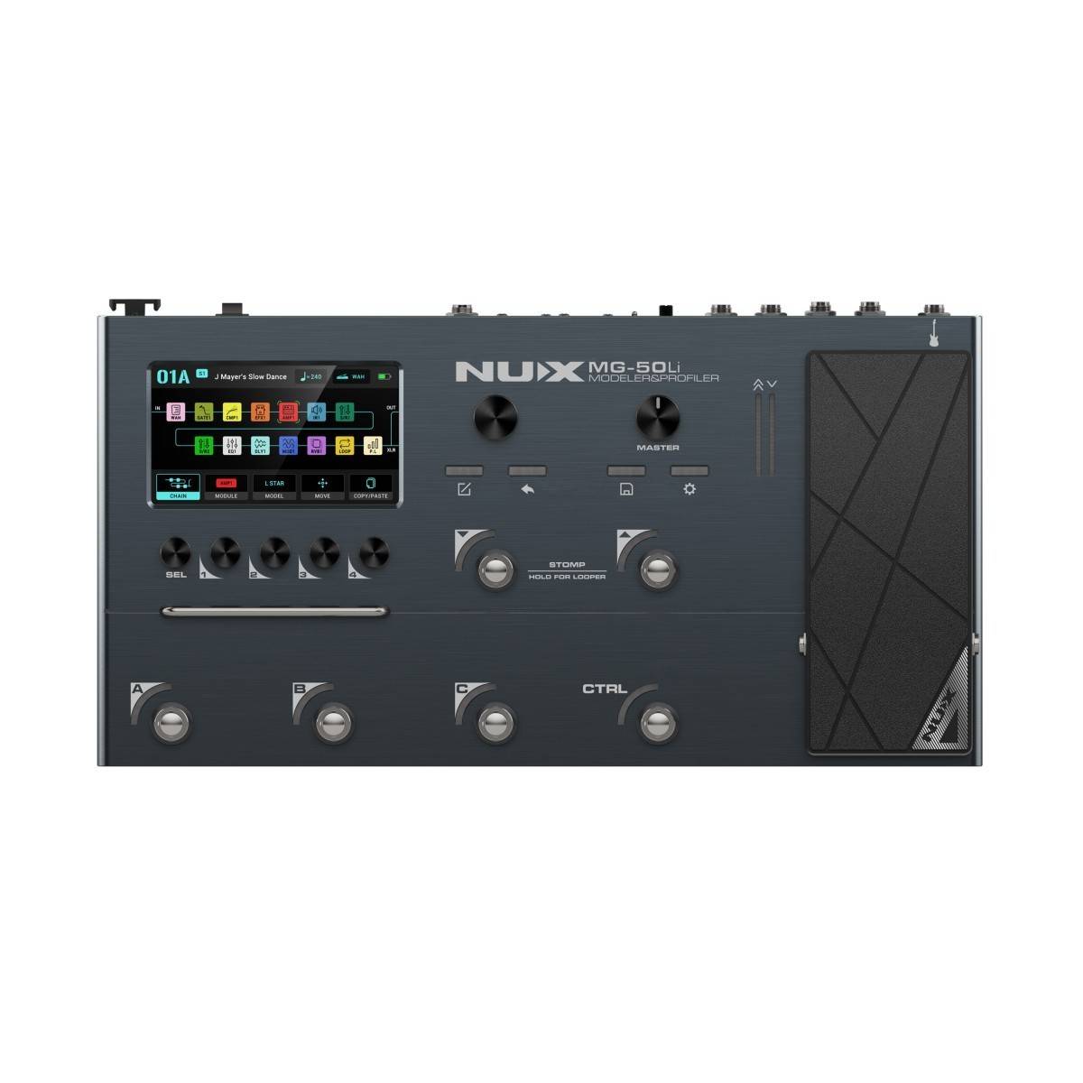 Nux MG-50II DB Pedaliera Modeler per Chitarra