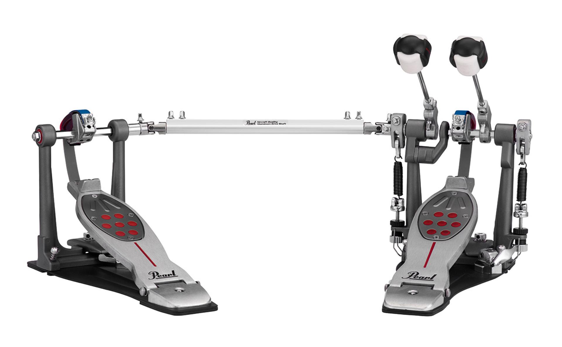 Pearl P2052B Doppio Pedale Eliminator Red Line