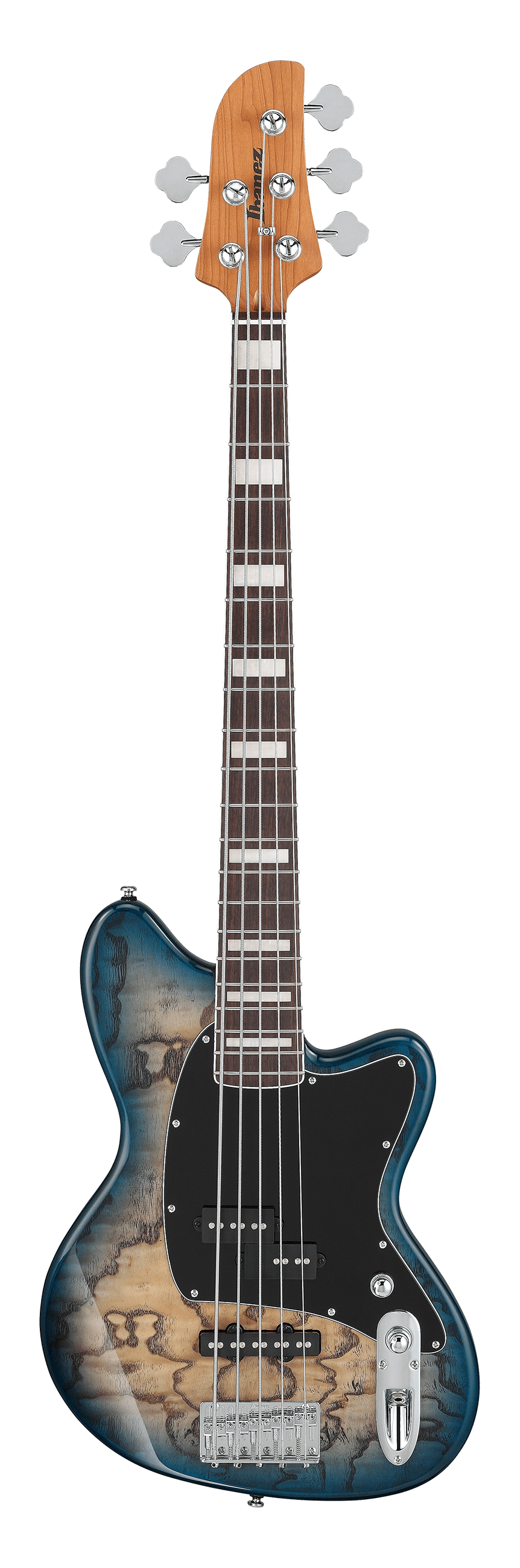 Ibanez TMB405TA Cosmic Blue Starburst