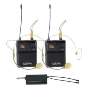 Karma Palco16 Doppio Radiomicrofono ad Archetto