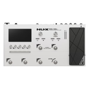 Nux MG-50II DB Pedaliera Modeler White per Chitarra