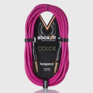 Bespeco Cavo Strumenti Jack Mono Jack Mono Mt 4,5 Rockit Guaina Rosa Brillante