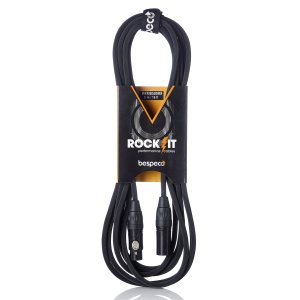 Bespeco Cavo Microfonico XLR M a XLR F Rockit Mt 3 Guaina Rigata