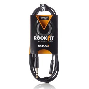 Bespeco Cavo per Prolunga Cuffie  jack Ø 6,3 mm stereo  presa jack Ø 3,5 mm M1,5