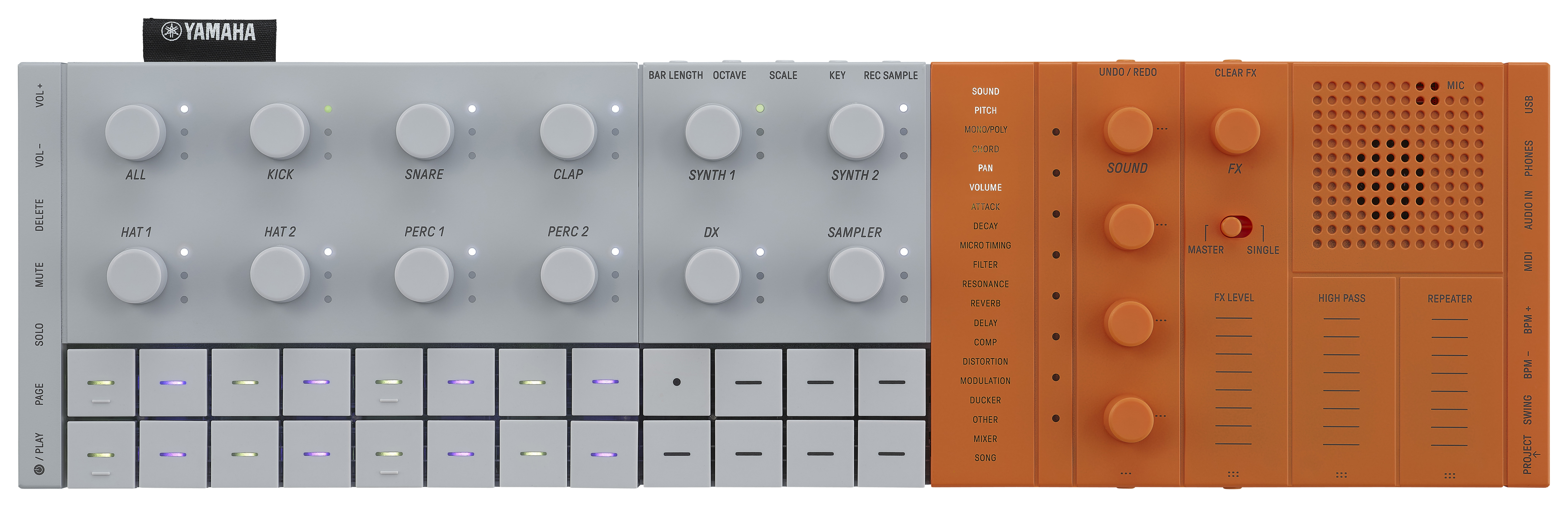 YAMAHA SEQTRACK ORANGE