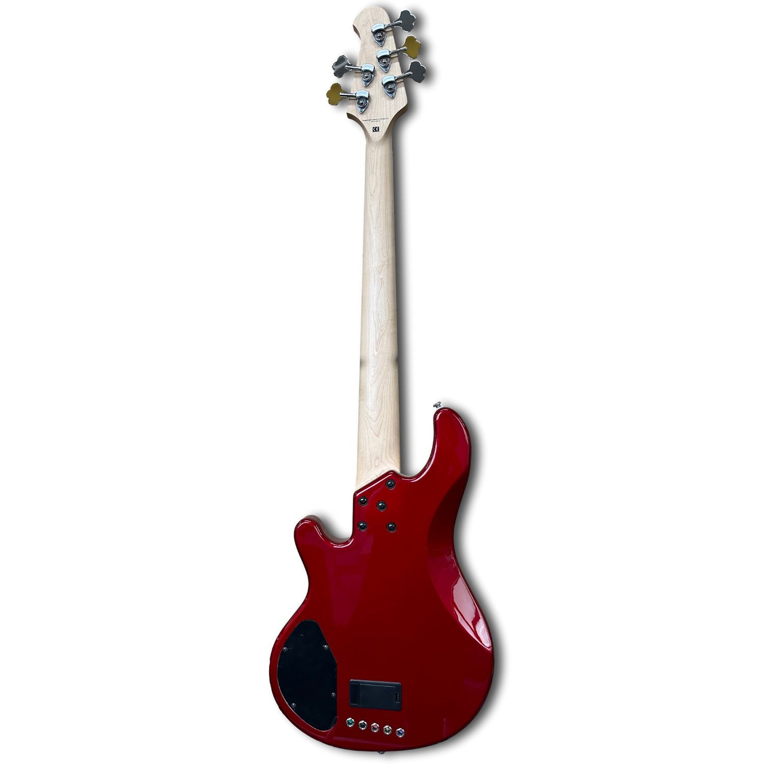 Lakland Skyline 5502 Custom 5 Corde Candy Apple Red