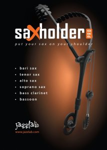 JazzLab Sax Holder Pro M Tracolla Comfort Per Sax