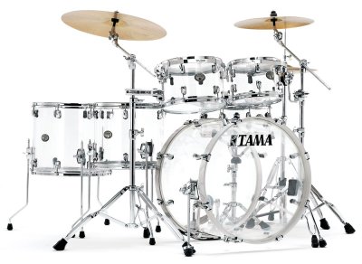 TAMA 50th Limited Starclassic Mirage 5 pezzi cassa 22' Crystal Ice
