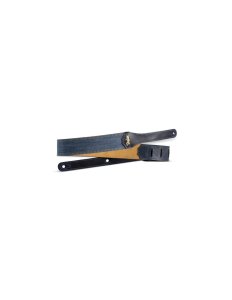 Taylor 430120 Tracolla Blue Denim 2' Gold Logo