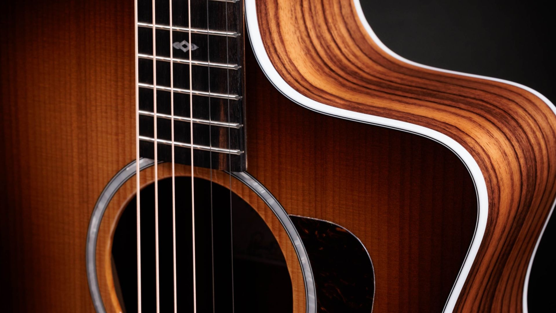 Taylor Sunset Boulevard 214CE DLX SEB Rosewood Stika