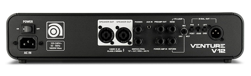 AMPEG VENTURE V12 TESTATA PER BASSO