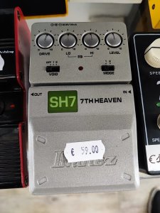 Ibanez Sh7 Heaven Distorsore X Chit 7C Pedale Effetto