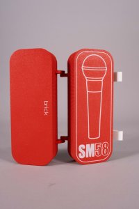BRICK Astuccio su misura per Shure SM 58