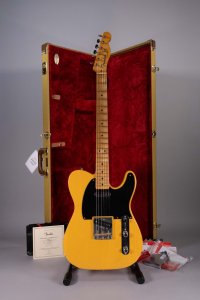 Fender 75th Anniversary Vintera Road Worn 1951 Telecaster MP Butterscotch Blonde