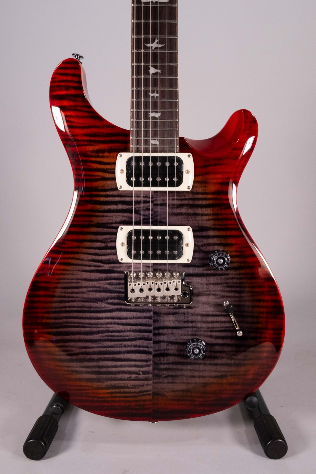 Prs SE Custom 24 Charcoal Cherry Burst