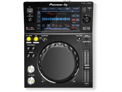 Pioneer Dj Digital Multimedia Deck with Rekordbox Support Black