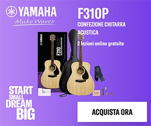 Yamaha F310P2 Chitarra Acustica Natural + Kit Accessori